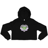 Love Knows No Gender Crop Hoodie